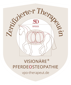 Zertifizierte Therapeuthin - Visionäre Pferdeostheopathie (R) - SD (c) Selina Dörling